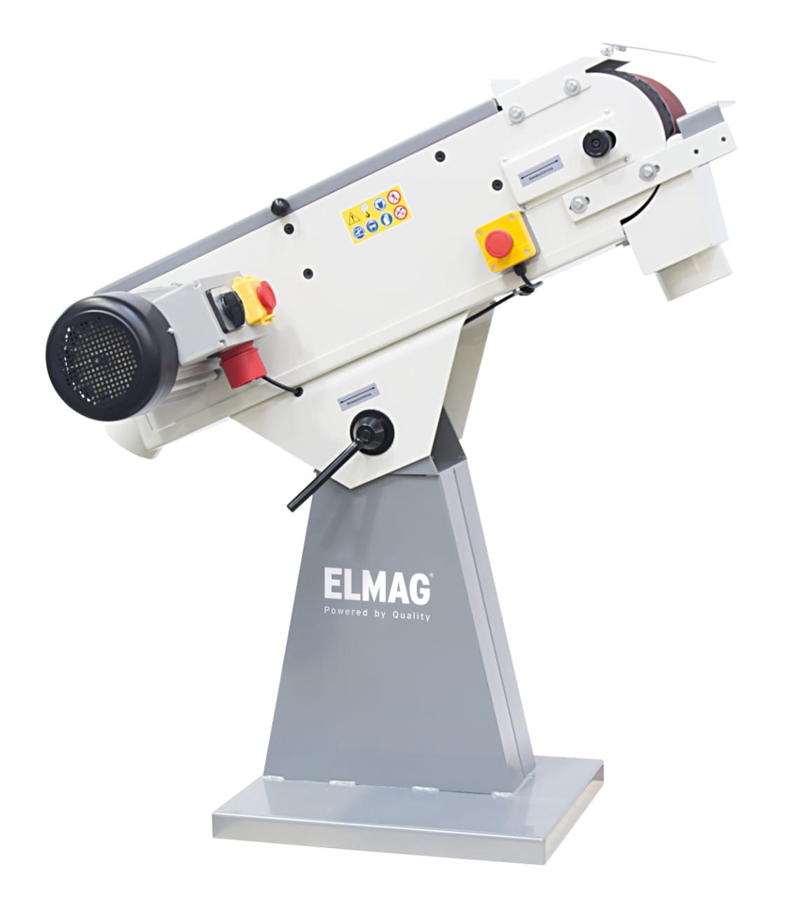 Elmag belt sander - 400V / 3000W / 75x2000mm