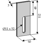 BL3186 Greenflex Kunststoff-Abstreifer