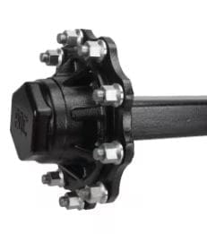 FAD Laufachsstummel ungebremst - 10-Loch / M22 / 550mm / 5500kg