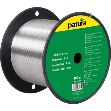 BLP191700 Patura Alu Draht Ø 1,8mm / 400m