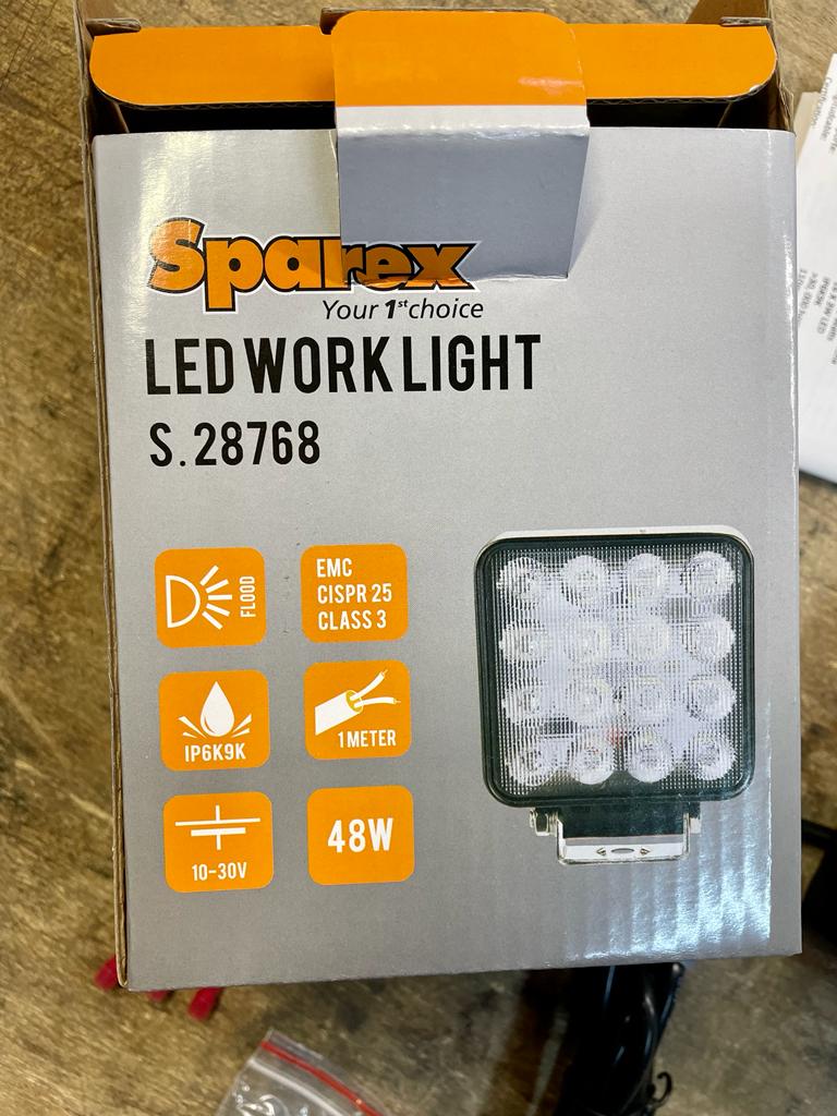 LED work lights 12V/24V - 3600LM