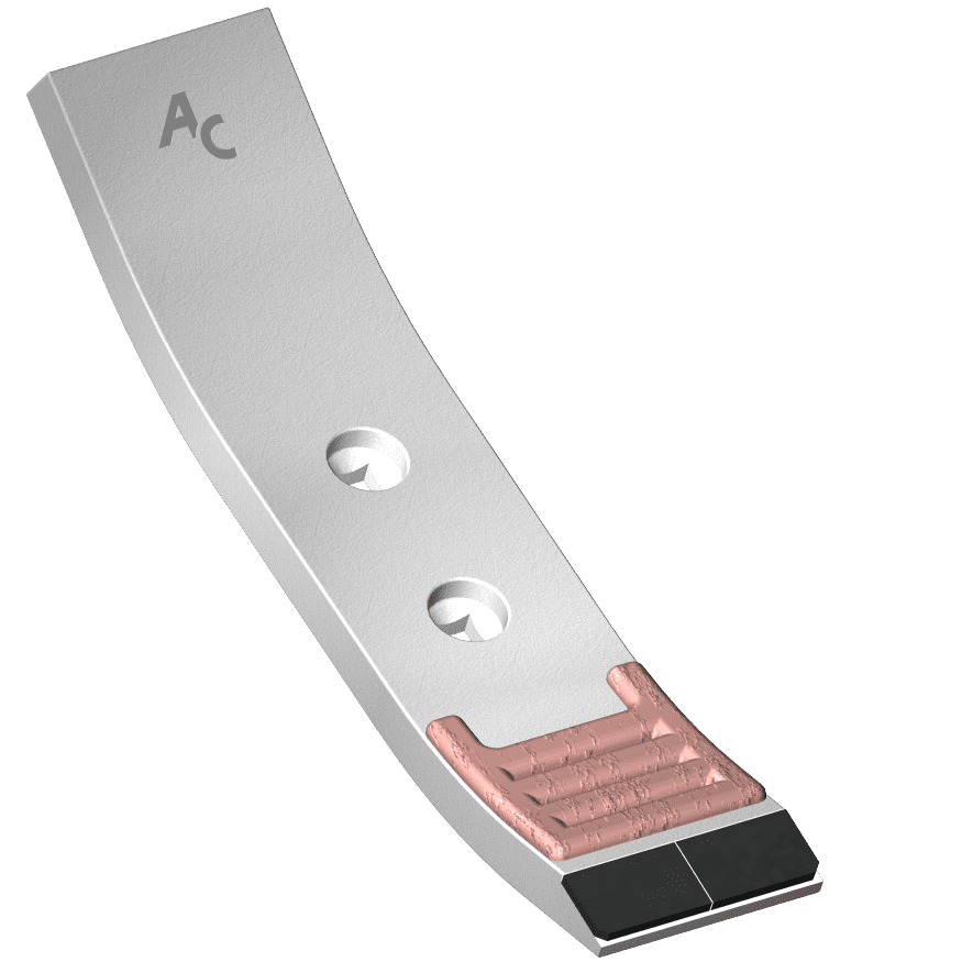 BL40072 GRUBBERSCHARE passend für BOURBONNAIS 370*80*20