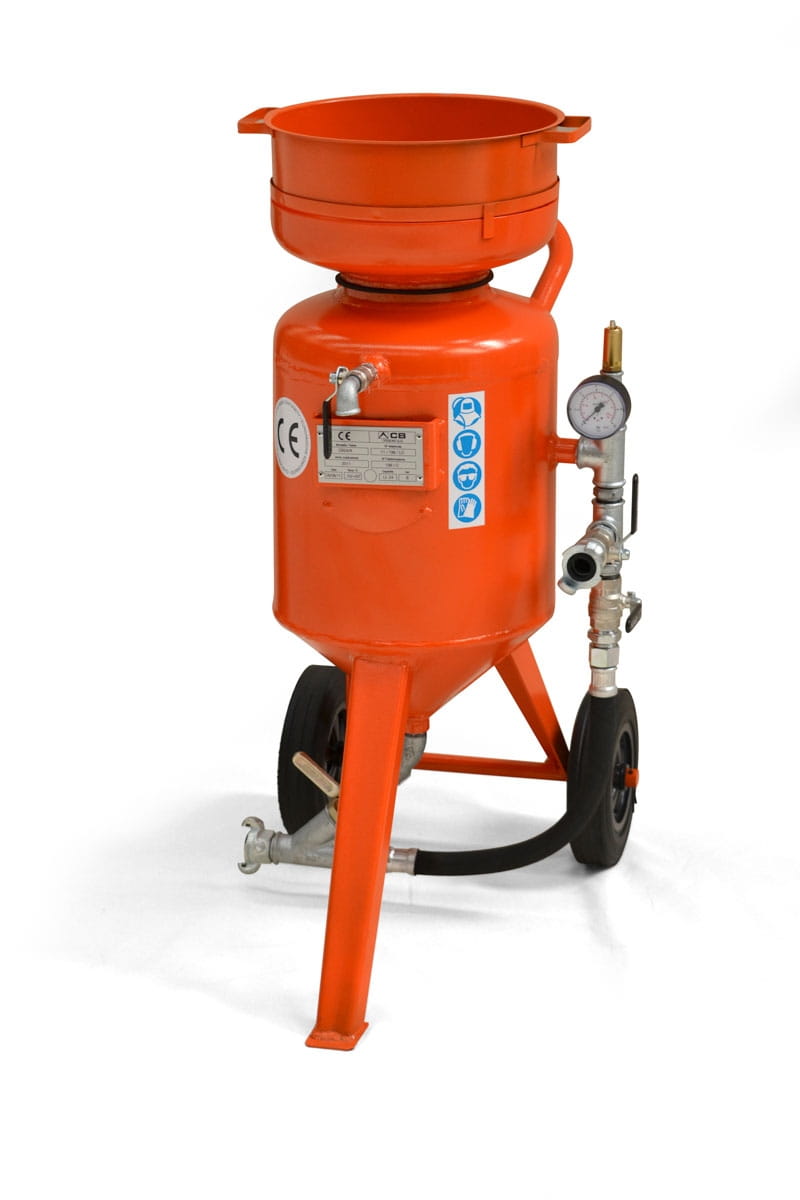 CB 24-V2 sandblasting unit with 16x30mm / 10m hose, M01