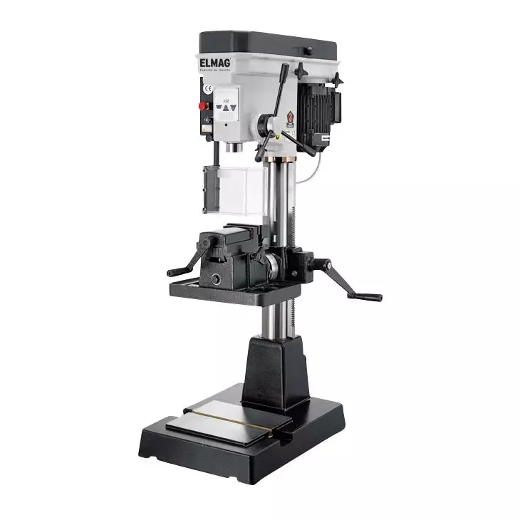 Elmag Highspeed Bench Drill 22 mm – Electronic speed control, spindle brake, variable drive