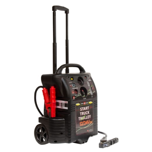 Power station / jump starter 12/24V - START TRUCK TROLLEY 6200/3100 Amps