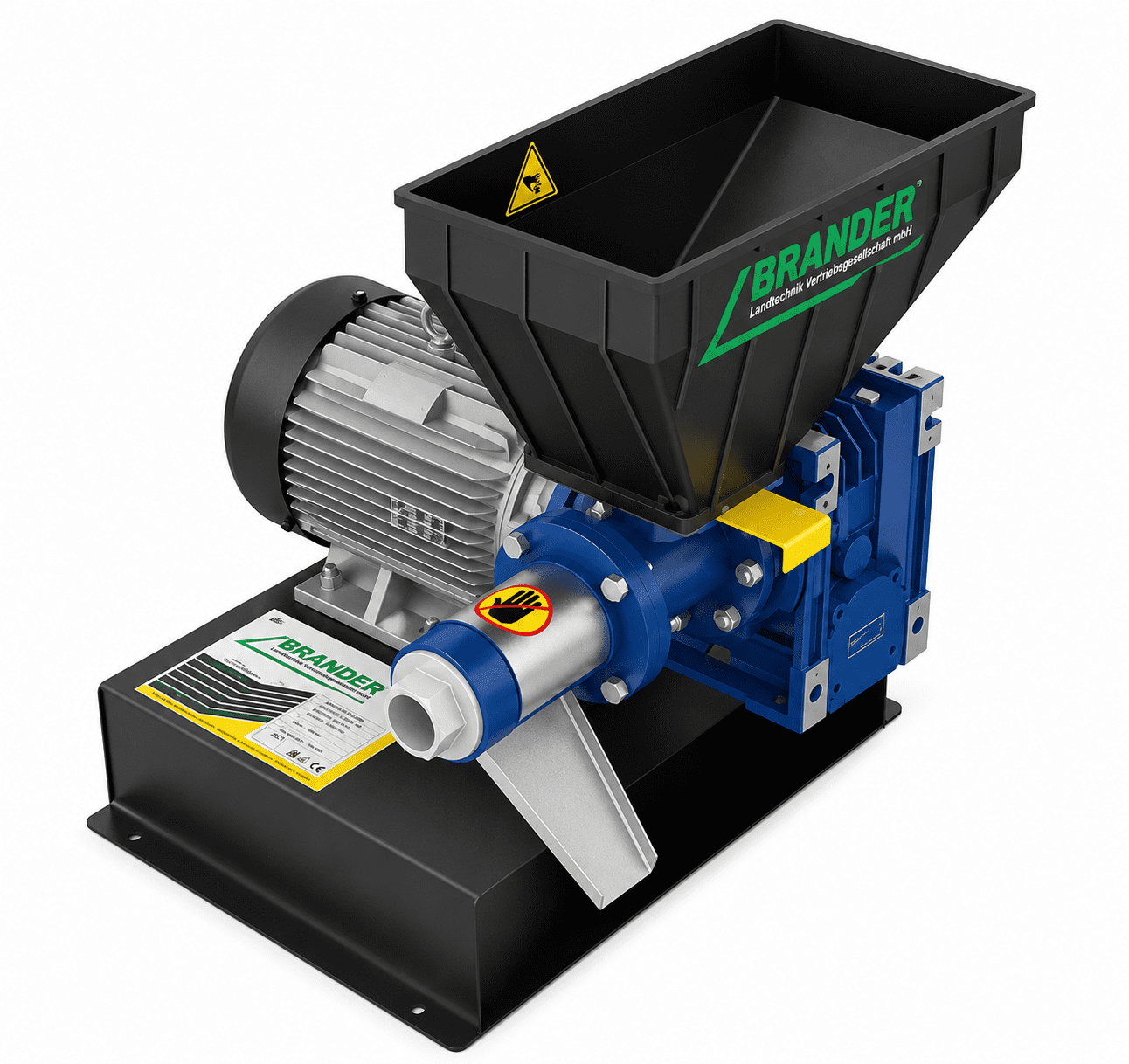 Spindle press for oil pressing - 230V / 1.5kW