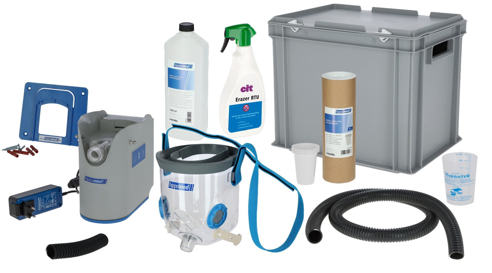 HippoMed Battery-Powered Ultrasonic Inhaler for Horses AirOne Flex