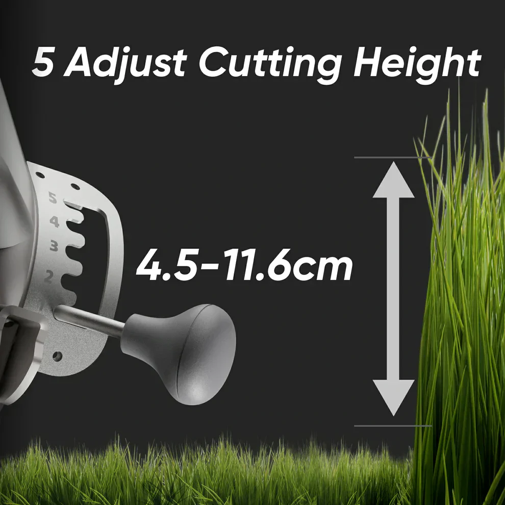 Mowrator S1 2WD – RC Rasenmäher für 3000 m² mit 12Ah Akku | Fernbedienung & 53 cm Schnittbreite