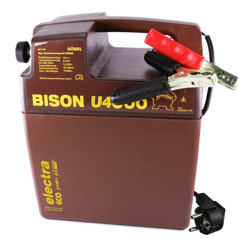 11128 Kombigerät BISON U 4000 9/12/230 Volt - bis 18km