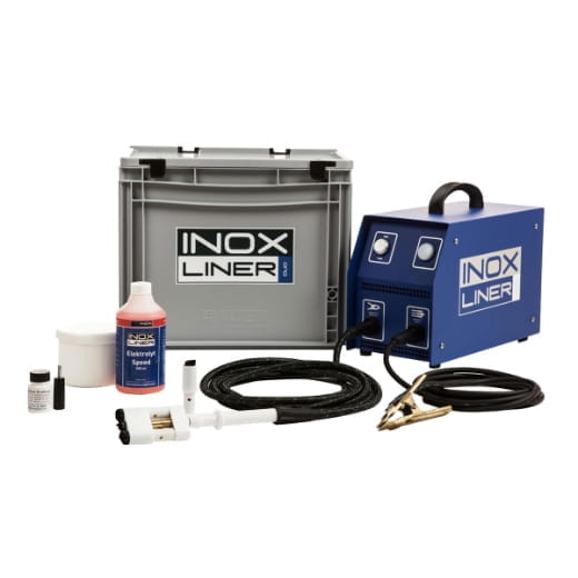 BLE58528 Elmag Edelstahl Niro Reinigungsgerät Set - 230V / 1kW