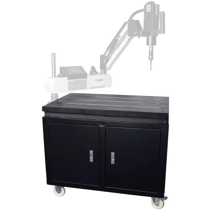 Elmag Untergestell fahrbar für Gewindeschneidarme