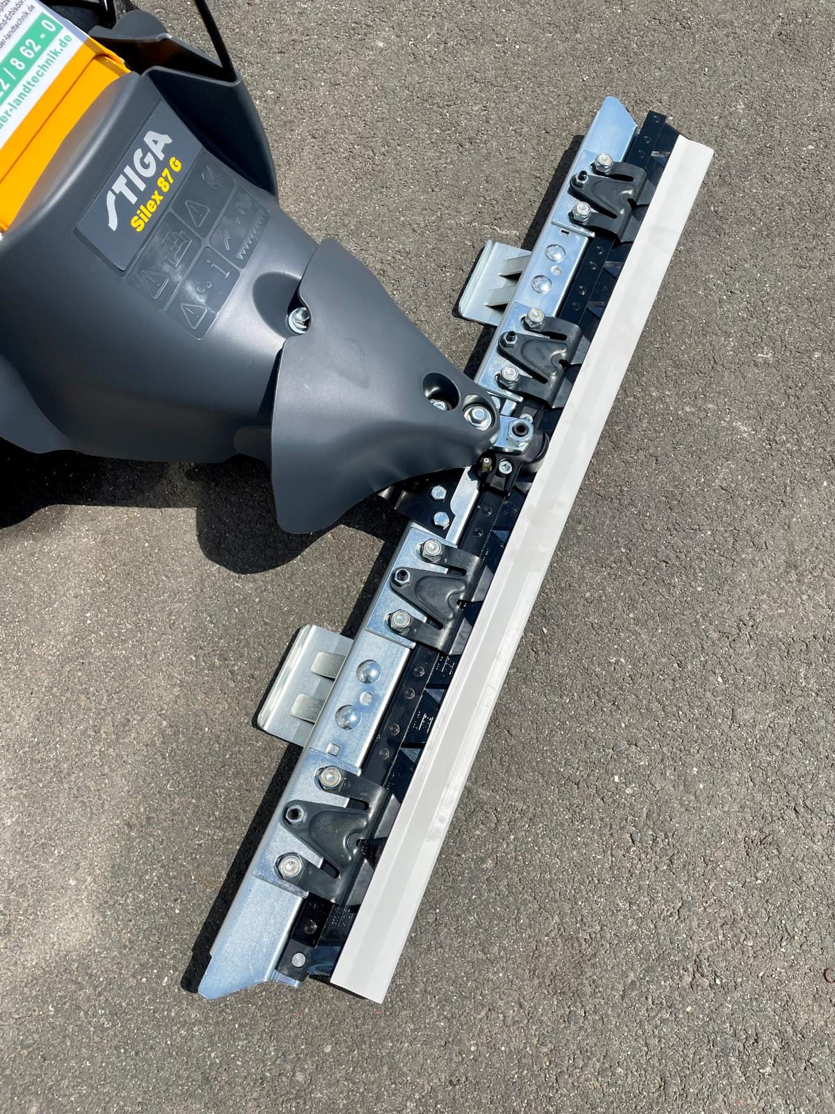 Stiga Balkenmäher 87 cm Schnittbreite | 123 cm³ OHV-Benzinmotor | 3,45 PS | ReadyStart | 1-Gang-Radantrieb | Lasergeschliffenes Messer