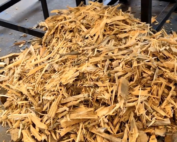 Pallet shredder / pallet crusher - 400V / 22kW