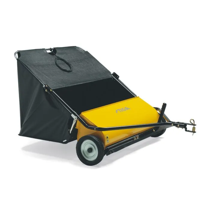 Stiga lawn and leaf sweeper 107 cm – 623 L collection basket for front mowers