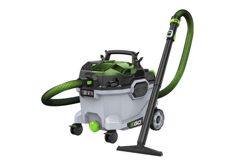 EGO Akku Nass-Trockensauger 34L – Leistungsstarker 56V Sauger mit 180 m³/h & Fernbedienung
