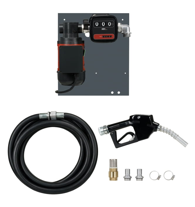Pressol Industrie Flügelzellenpumpen Set FZP 65 l/min 230V mit Automatik-Zapfventil ZVABD