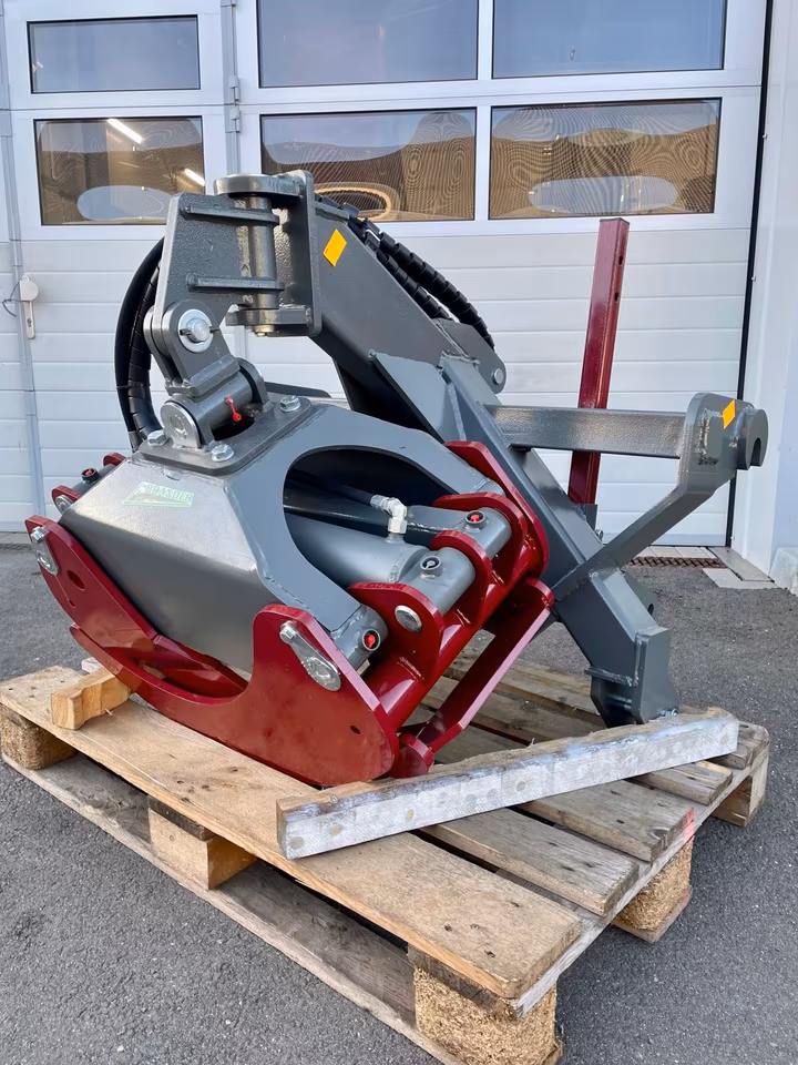 Rückezange 80–1700 mm – Euroaufnahme & Kat. II | Holzgreifer 1500 kg