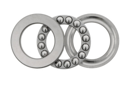 NSK 2906 Axial groove ball bearing 30x50x14 mm - single acting - sheet steel cage