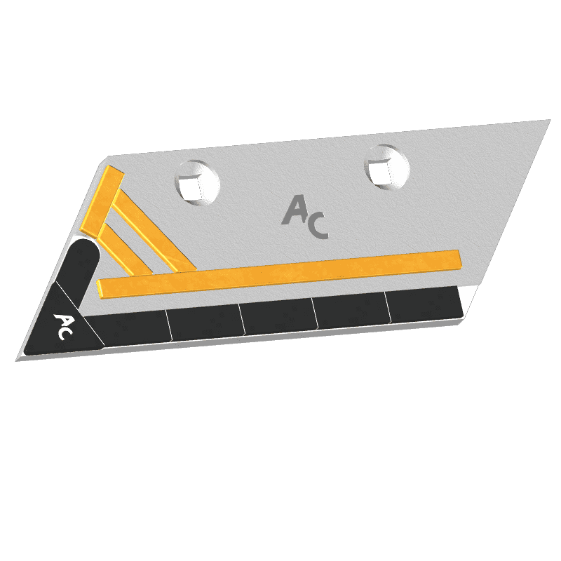 BL41099 VORSCHÄLERSCHAR passend für OVERUM L.A.105 L 591802