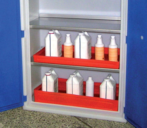 EMP Auffangwanne 43 Liter | für Polyethylen Gefahrstoffschrank AGM1 / APM1