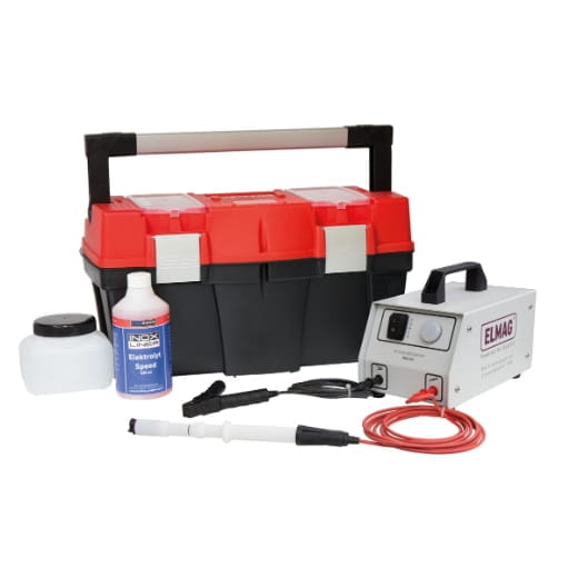 BLE58530 Elmag Edelstahl Niro Reinigungsgerät Set - 230V