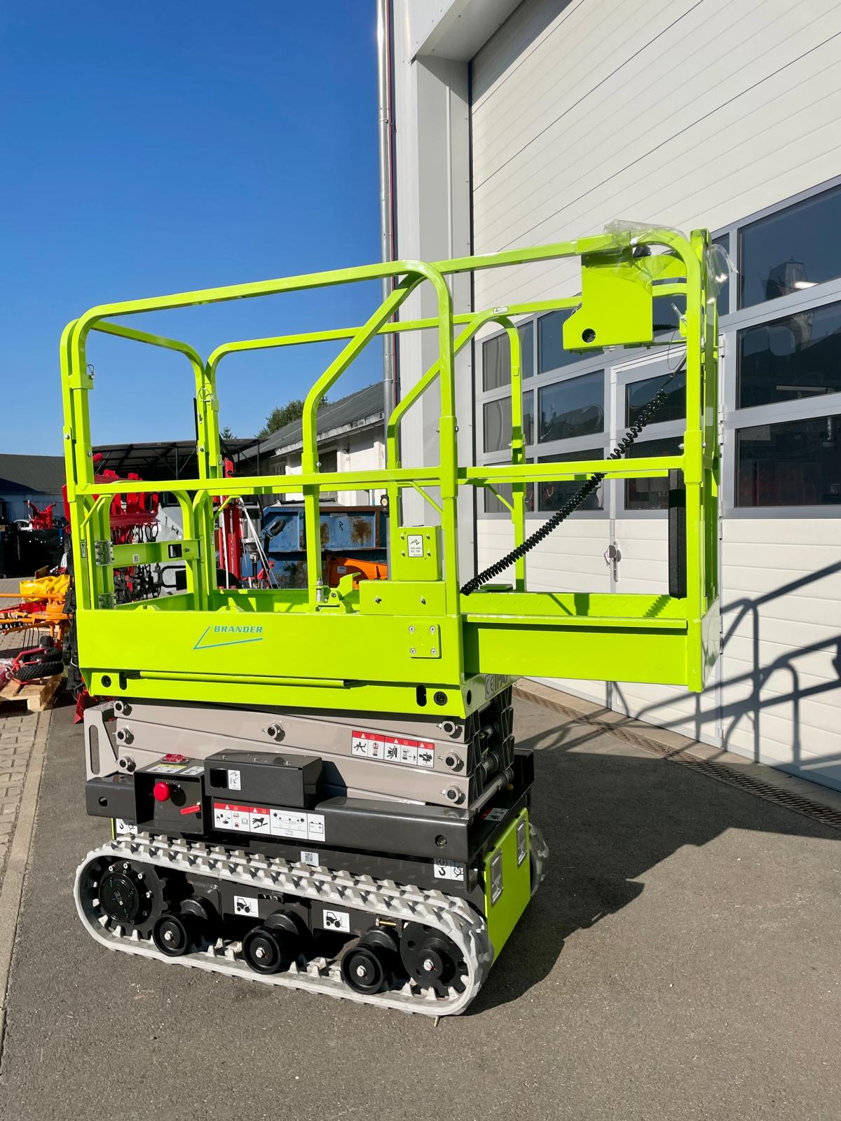 Nacelle ciseaux chenillée Zoomlion, hauteur de travail de 6,5 m – plateforme de travail électrique sur chenilles