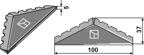 BL29674 Gegenschneide - passend zu Sgariboldi Monofeeder