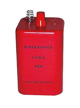 10581 Blockbatterie 6V/7AH - 4R25