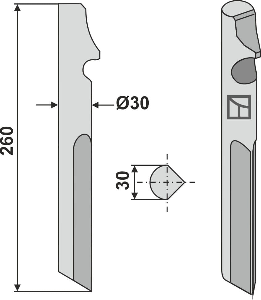 BL6192 Rotorzinken - passend zu Krone 5143192