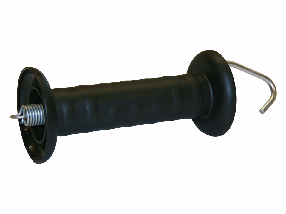 5x Torgriff offen mit Haken schwarz