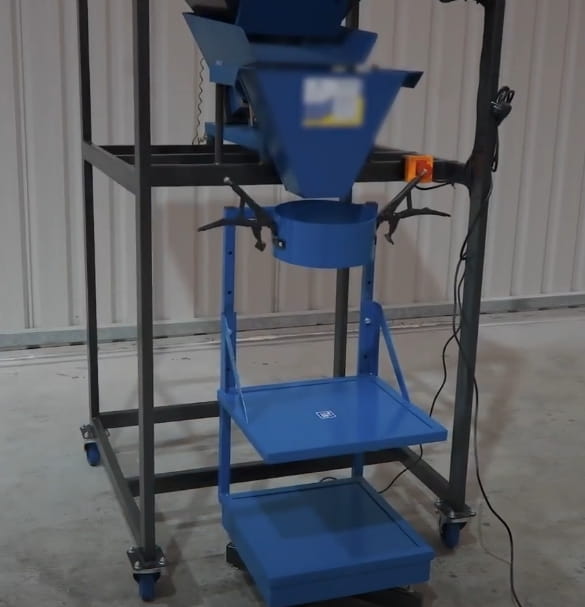 Semi-automatic bagging scale BP600 - Container capacity 125L / 230V