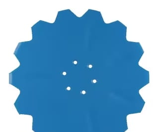 Lemken Sechscheibe gezahnt 450x100x4,5mm - Opal 110, 120, HX110
