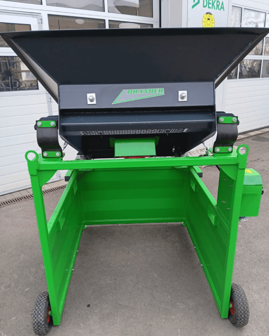 BRANDER Vibrations-Erdsieb / Kompostsieb Mini – Kompakte Siebmaschine für Erde, Kompost, Kies & Sand