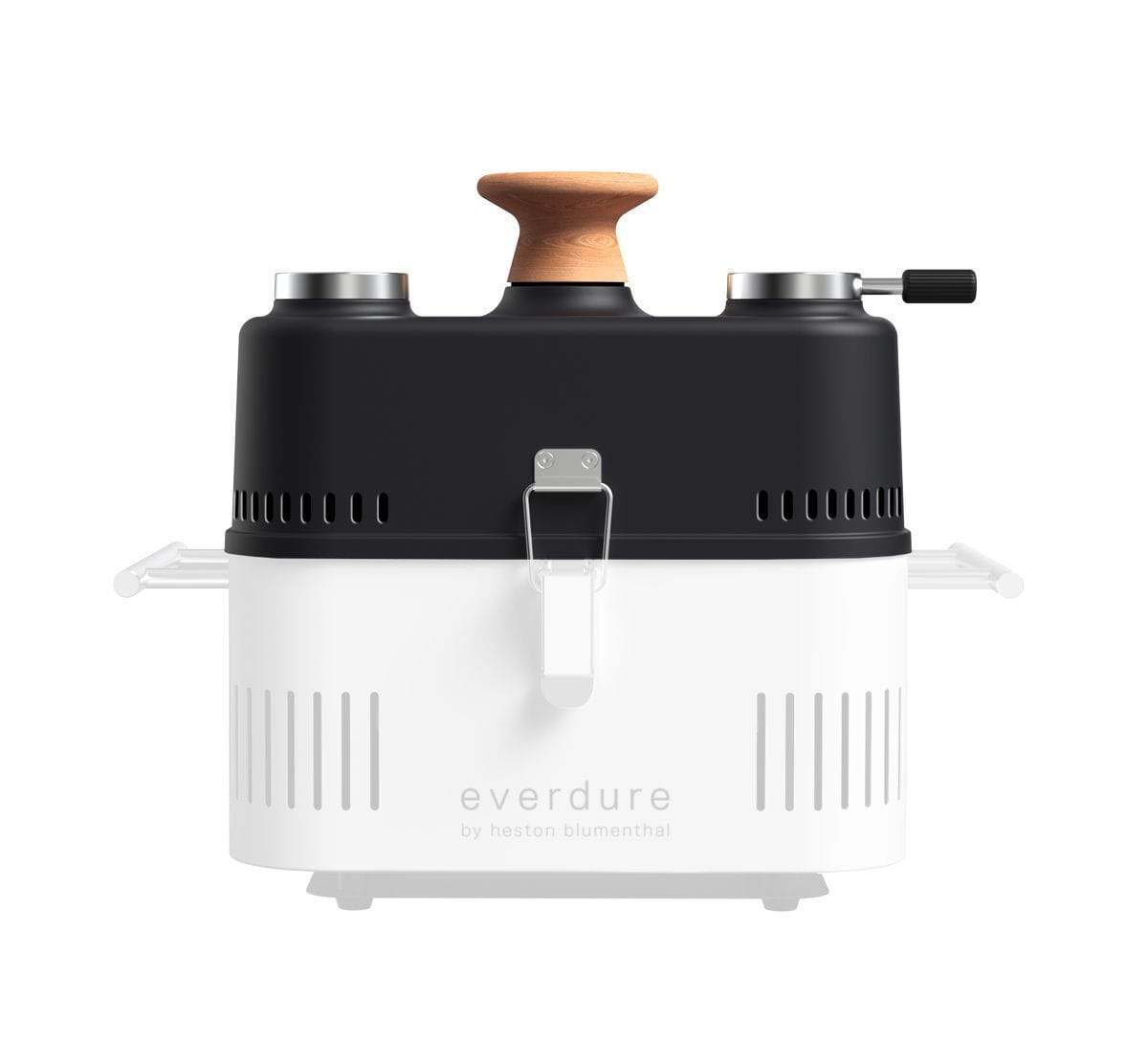 Everdure Garhaube für CUBE Holzkohlegrill – Upgrade für Cube 360 | Farbe: schwarz