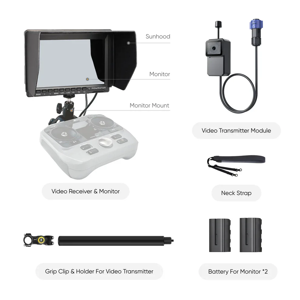Mowrator MOWRATOR MOWFUN FPV - Fernsteuerung mit Display