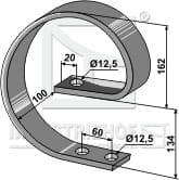 BL28519 Feder für Kurzscheibeneggen