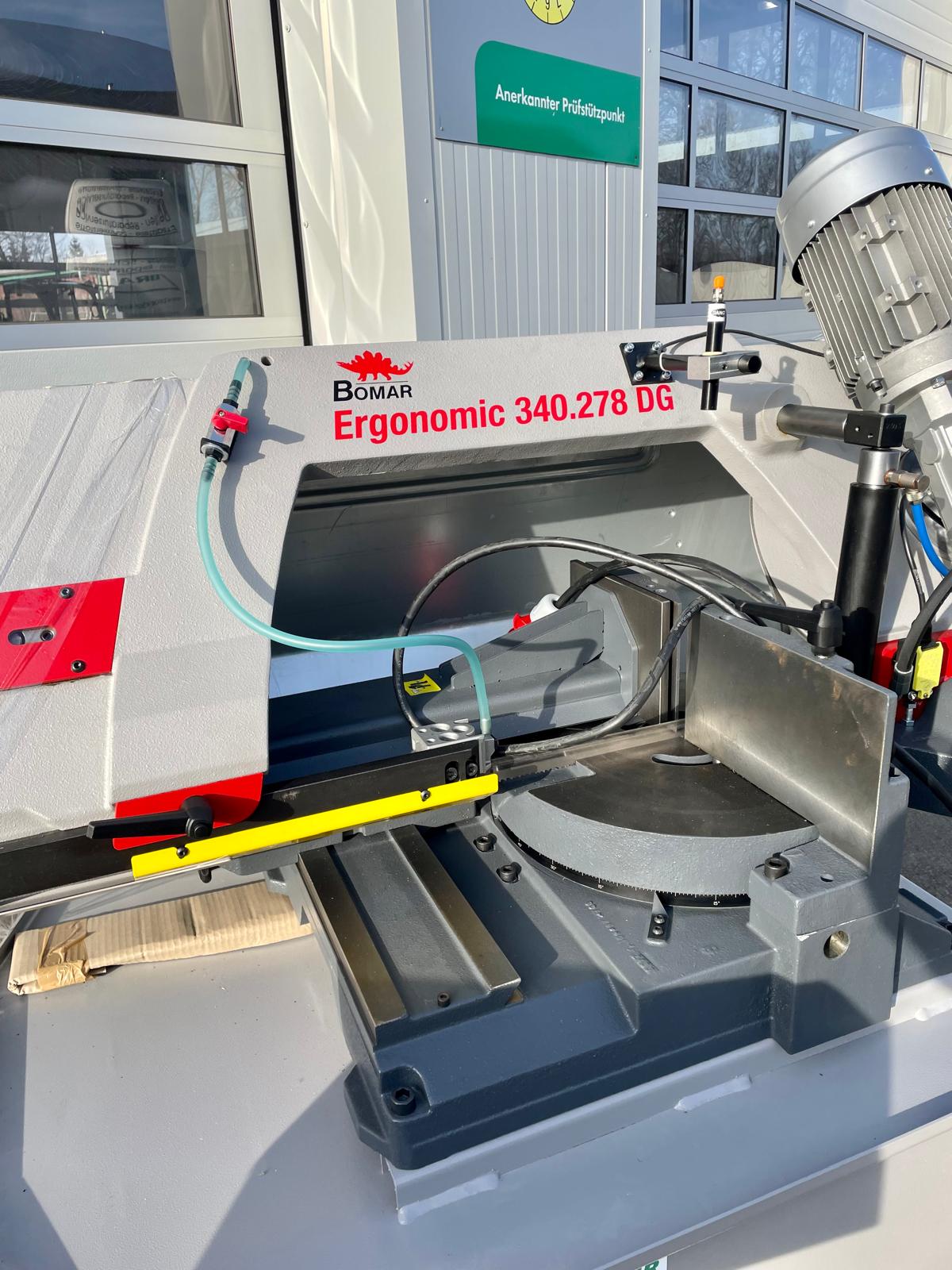 BOMAR Ergonomic 340.278 DG Metallbandsäge mit Frequenzantrieb & 340x275 mm Schnittbereich
