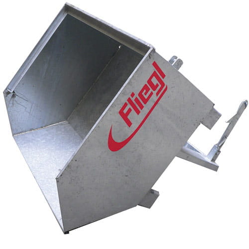 FLIEGL Kippcontainer verzinkt - mit Palettengabelaufnahme