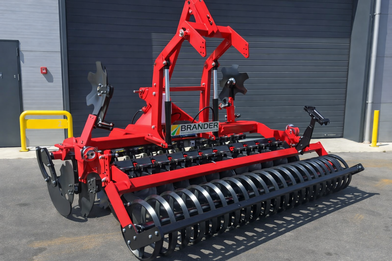 Scheibenegge 2700 mm – 22x 560 mm Scheiben | Hydropack, Walze, Profi