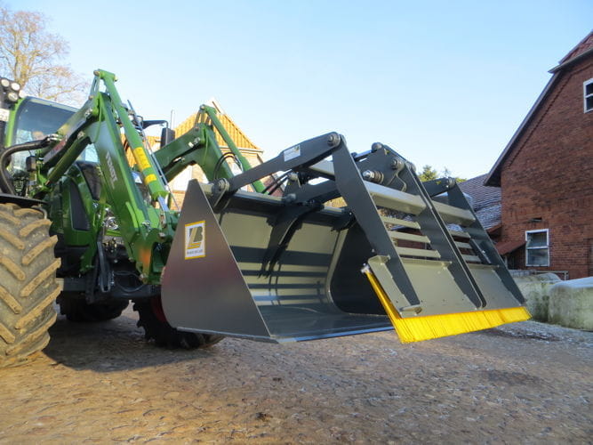 Bressel und Lade Sammelschaufel