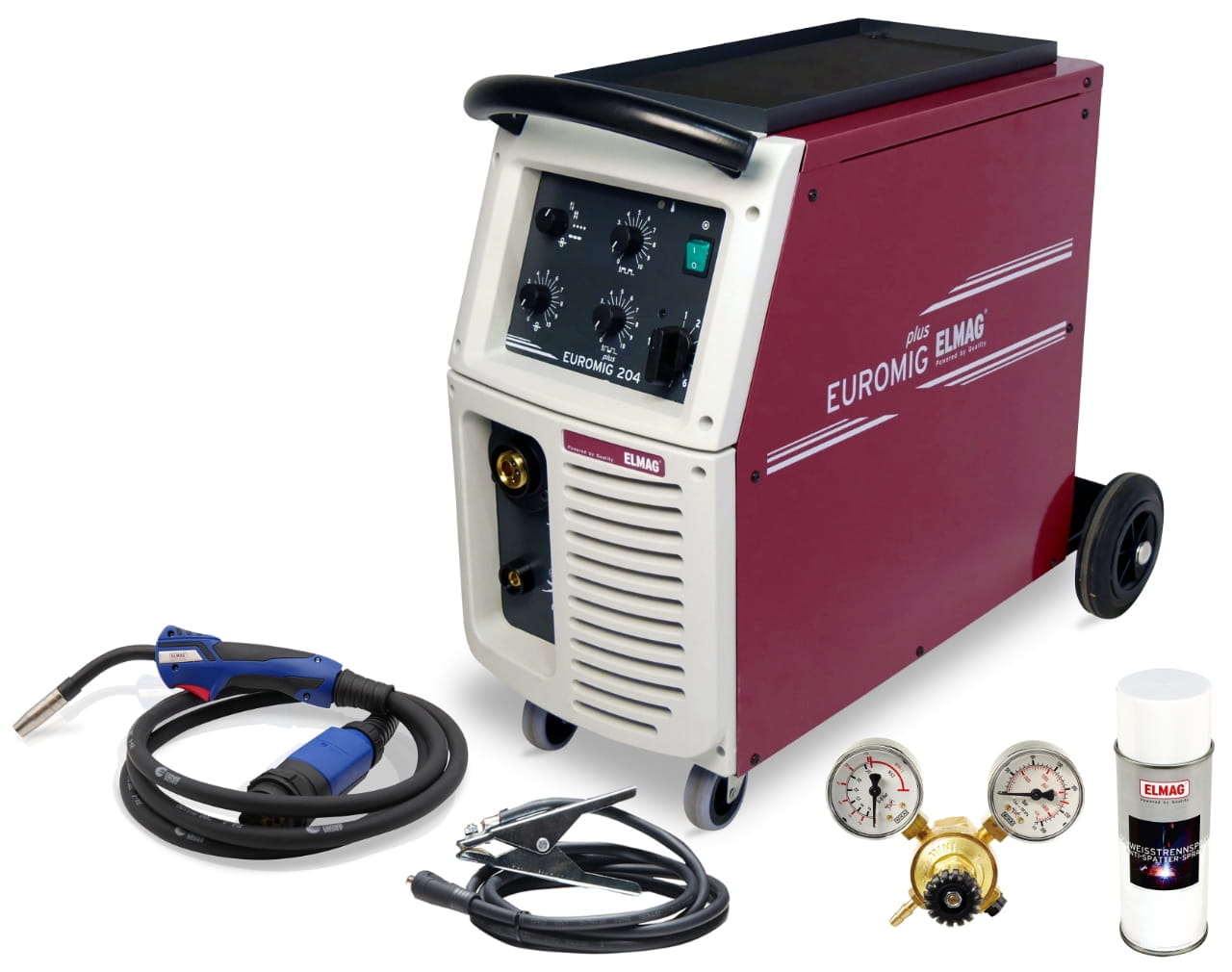 Elmag MIG/MAG welding machine - 0.5-8mm / 14.8V - 24V / 400V