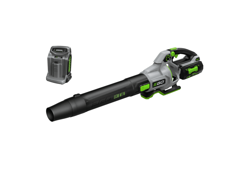 EGO Akku Laubbläser 1138 m³/h KIT – inkl. 5,0Ah Akku & Schnellladegerät