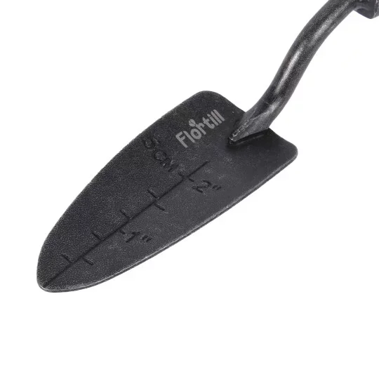 Sämlingspflanzschaufel Flortill mit Nussbaumgriff – 30 mm Pikierkelle