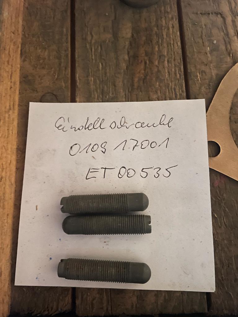 EINSTELLSCHRAUBE 0109 17 001 ET00535 EINSTELLSCHRAUBE 0109 17 001