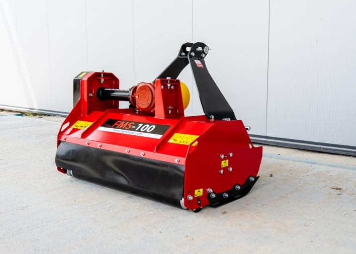 Remet CNC flail mulcher / mulcher FMS100 - from 15 HP / CAT 1