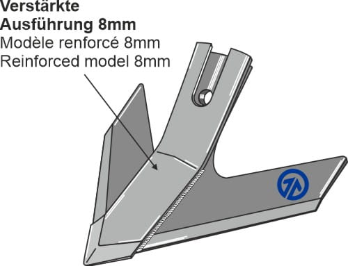 Quick-change blade - 230mm