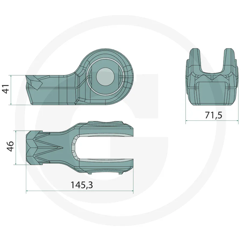 Carbide Werkzeug Schlegel Hartmetall - passend zu Prinoth