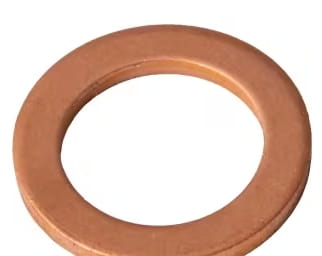ring, Kupfer, Metall, offene Ring, rund