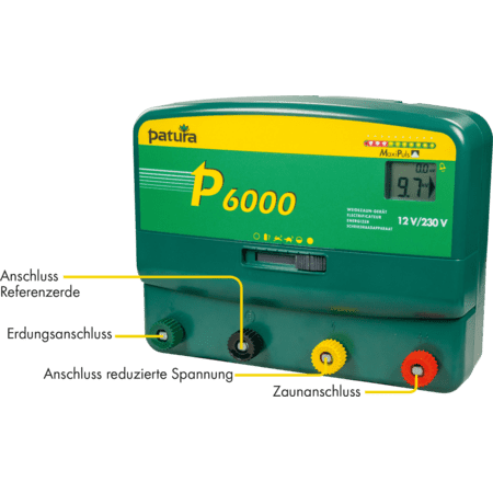 Patura Weidezaungerät Kombi 12V / 230V - P6000