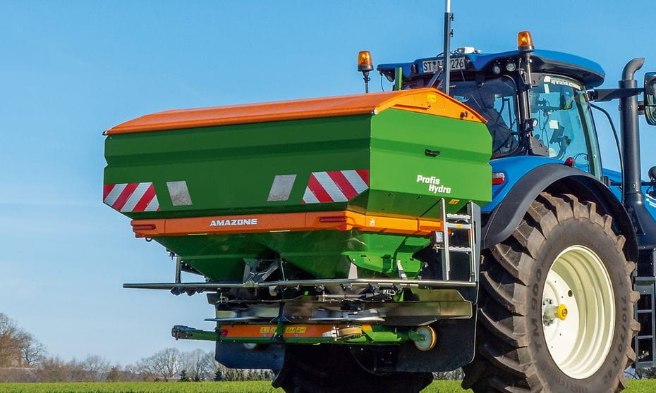 AMAZONE ZA-TS / ZG-TS fertilizer spreader – Precise fertilization up to 54 m working width